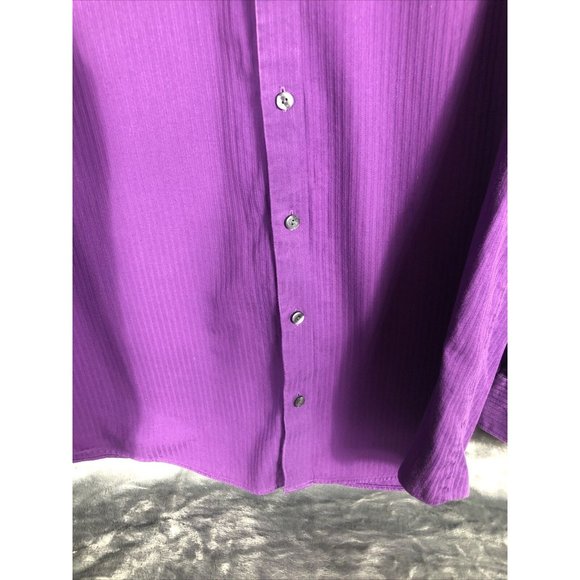 Kenneth Cole Reaction Shirt Men’s Button Down Size 32-33 - 16 Cotton - Picture 6 of 11